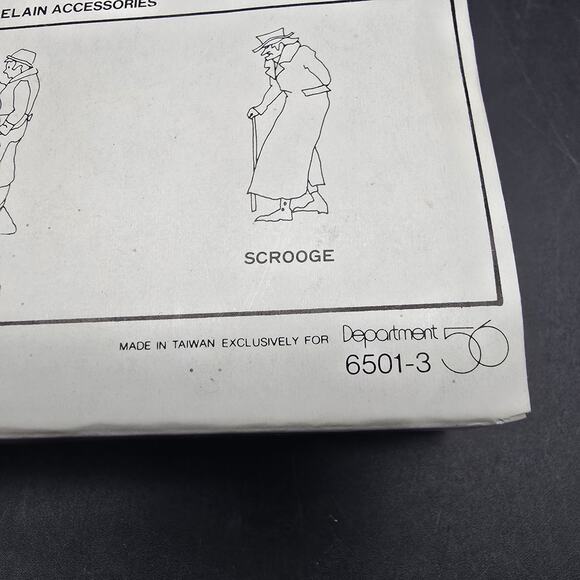 Department 56 A Christmas Carol Figurine People Set of Three In Box - Picture 3 of 6